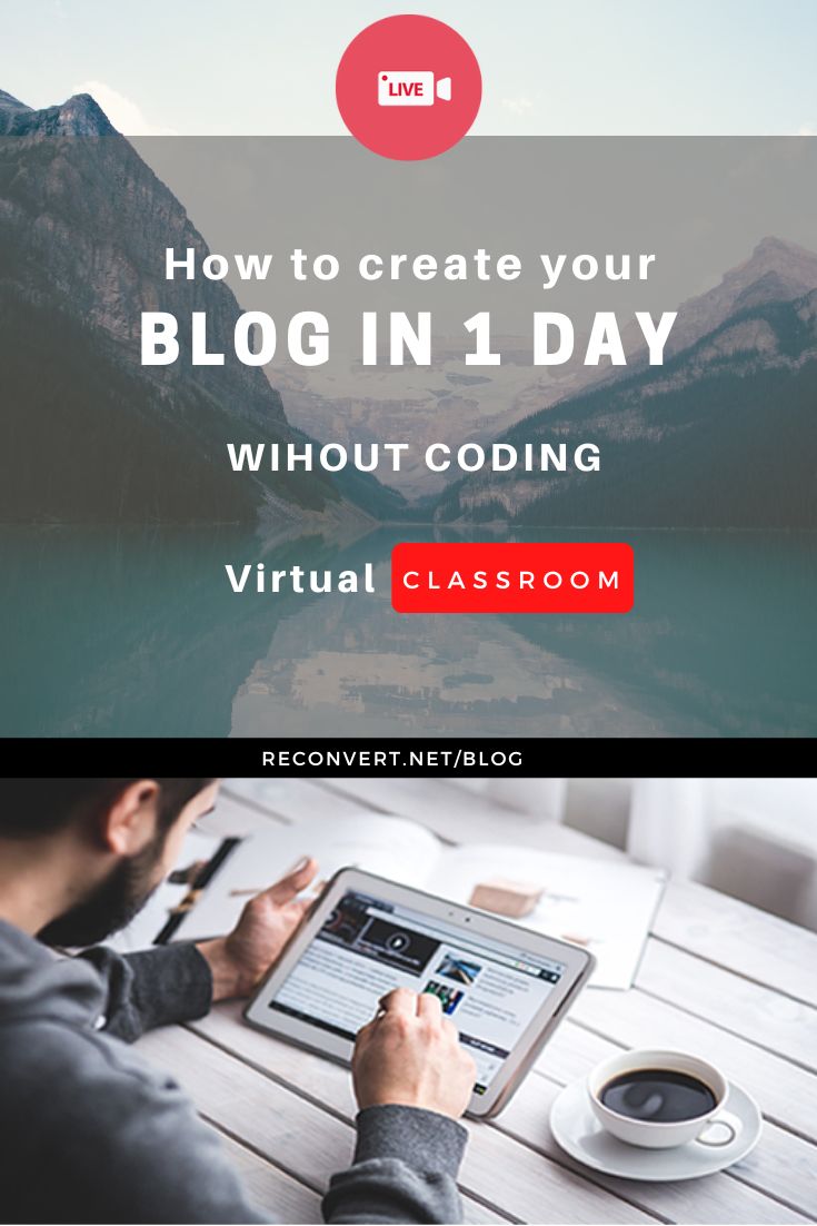 How to create your blog in 1 day without coding