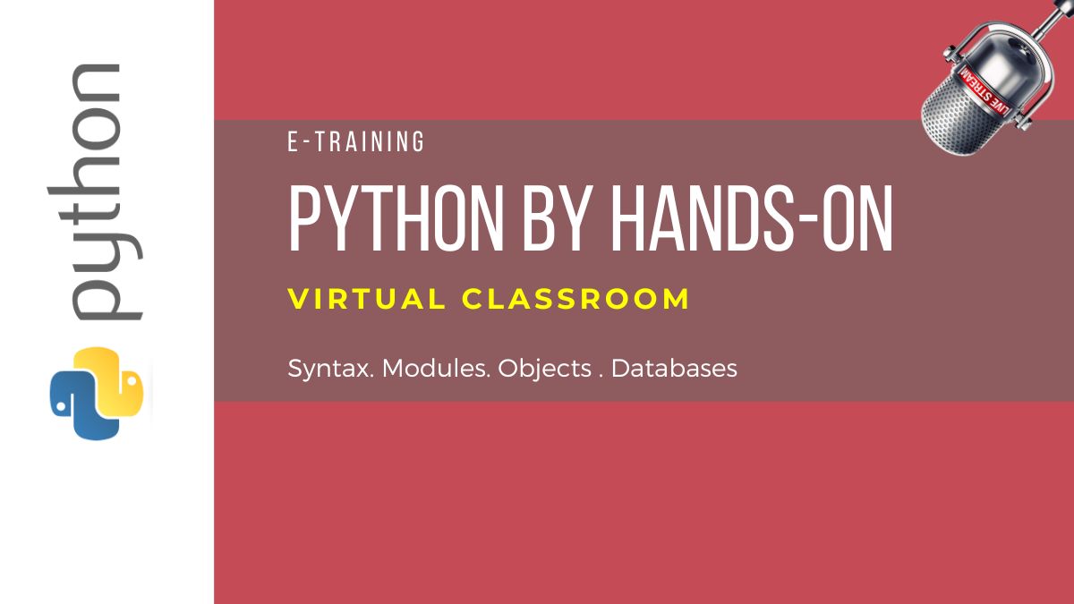 Python programming by hands-on