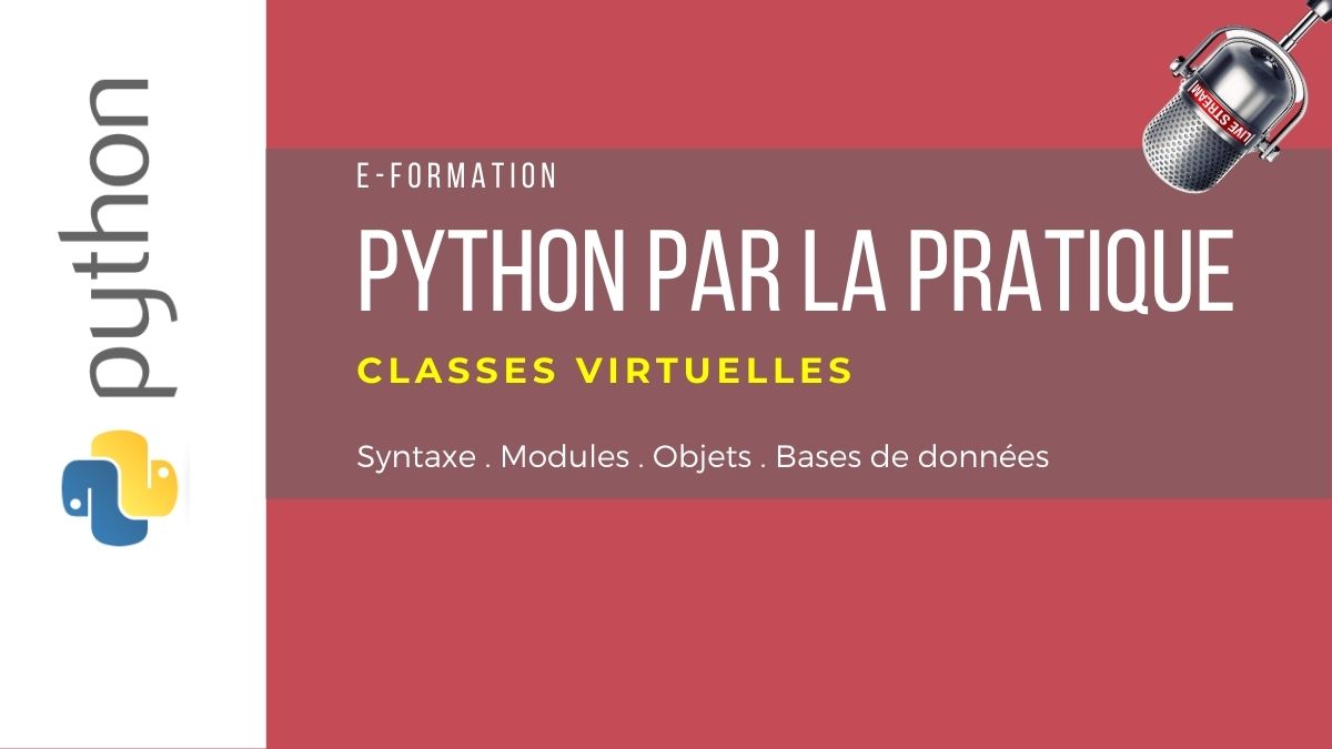 Formation Python par la pratique